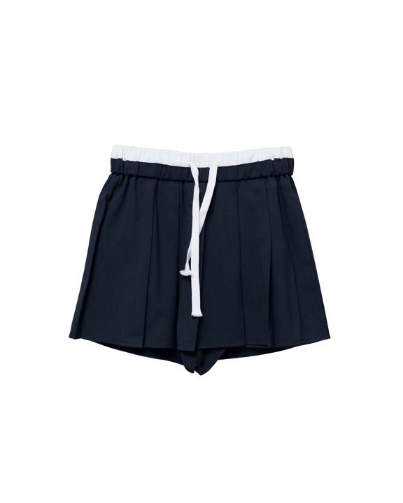 Nautical Pleated Skort