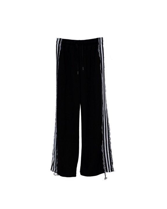 Lace Stripe Track Pant