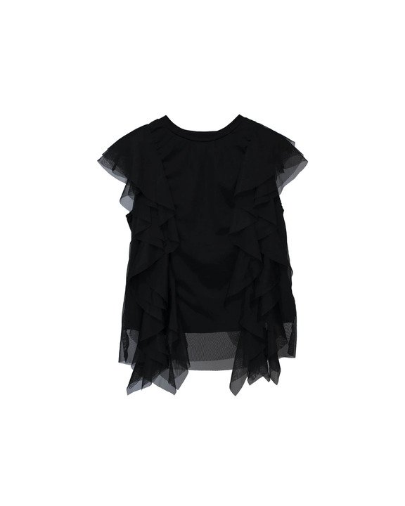 Cascade Ruffle Top